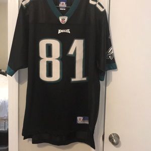 REEBOK NFL EQUIPMENT PHILADELPHIA EAGLES #81 OWNES